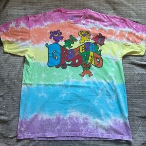 Liquid Blue Grateful Dead Rainbow T-shirt